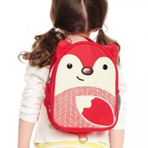 Mini Mochila Com Guia Skip Hop Zoo Raposa