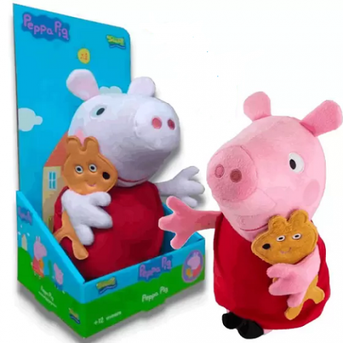 Pelúcia Peppa Pig 30cm Sunny