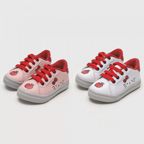 Tênis Hello Kitty Infantil Calce Fácil Carinha