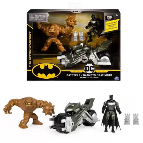 Veiculo Batciclo Com 2 Figuras Sunny