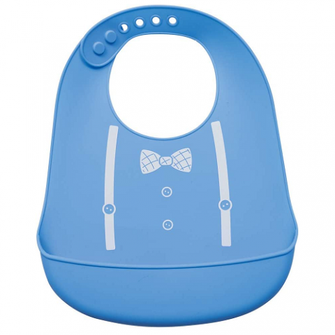 Babador de Silicone com Pega Migalhas – Buba