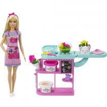 Boneca Barbie Profissões Loja de Flores