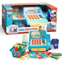 Caixa Registradora Creative Fun Azul – Multikids