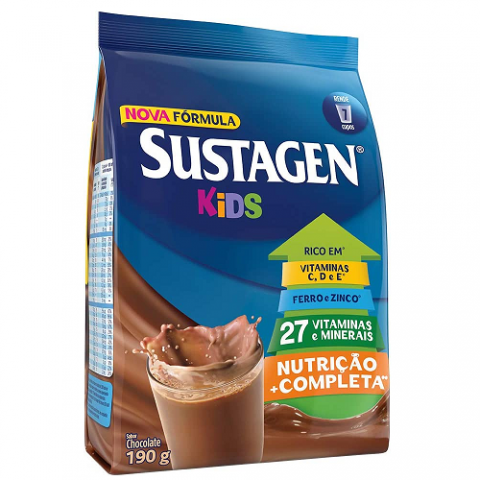 Complemento Alimentar Sustagen Kids Chocolate 190g