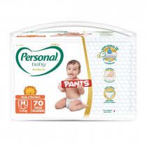 Fralda Personal Baby Premium Pants M 70 unidades