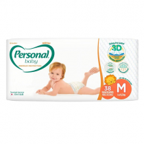 Fralda Personal Baby Premium Protection M 38 Unidades