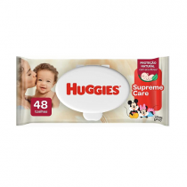 Lenços Umedecidos Huggies Supreme Care 48 Unidades