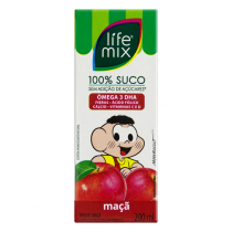 Life Mix Kids Suco De Maçã Turma Da Mônica 200ml