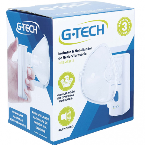 Nebulizador de Rede Vibratória G-Tech