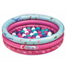 Piscina Barbie de Bolinhas Inflável com 25 Bolinhas