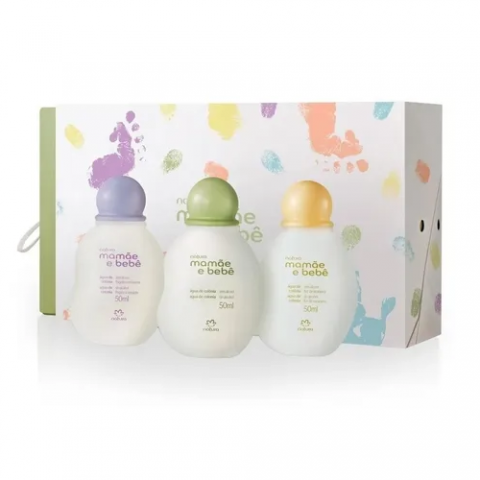 Presente Natura Mamãe e Bebê Trio Miniaturas