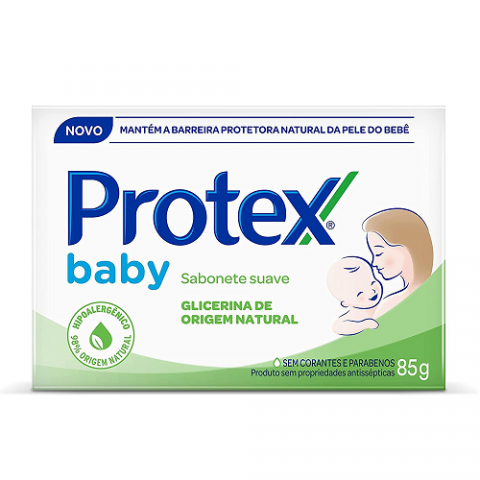 Sabonete em Barra Protex Baby Glicerina Natural