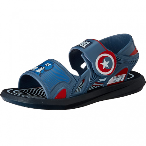 Sandália Grendene Kids Marvel Brave Capitão América