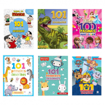 Seleção Livros de Colorir 101 desenhos