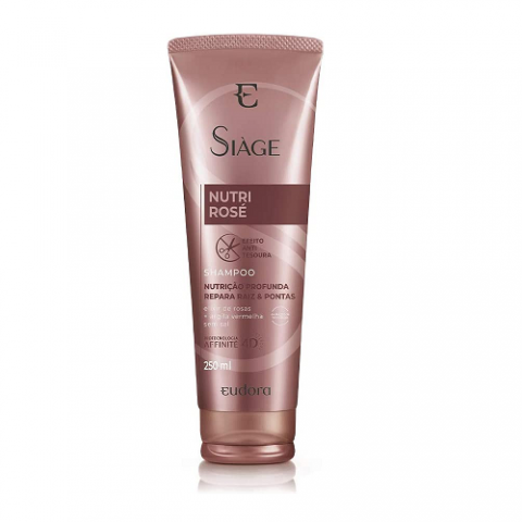 Shampoo Eudora Siàge Nutri Rose 250ml