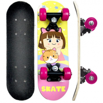 Skate Radical Junior Boneca Madeira DM Toys