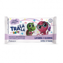 Toalha Umedecida Trá Lá Lá Baby 50 Unidades