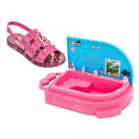 Sandália Infantil Grendene Kids Barbie Spa