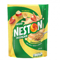 3 Pacotes Cereal Neston 3 Cereais 210g