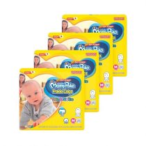 4 Pacotes Fralda-Calça MamyPoko Dia & Noite Tamanho M 58 unidades cada