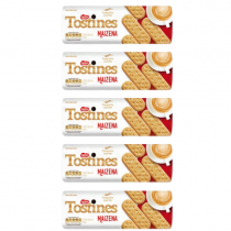 5 Pacotes Biscoito Maisena Tostines 200g
