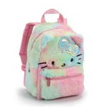 Mini Mochila Pelucia Hello Kitty Tie Dye