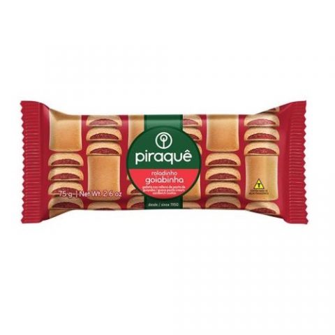 Biscoito Recheio Goiabinha Piraquê Pacote 75g