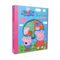 Box 6 Minilivros Peppa Pig Diversão em Família