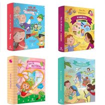 Box de Histórias com 6 Livrinhos Cartonados com até 35% OFF