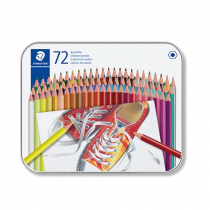 Caixa de Lápis de Cor Sextavado 72 cores Staedtler