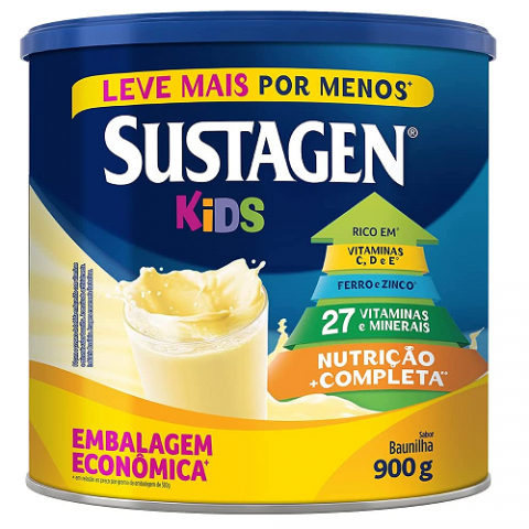 Complemento Alimentar Sustagen Kids Baunilha 900g