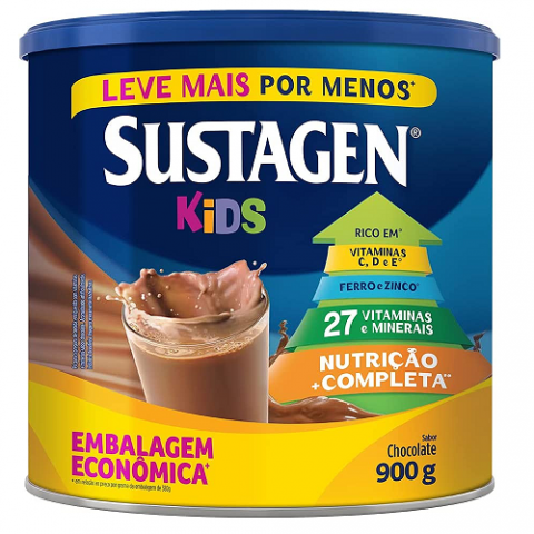 Complemento Alimentar Sustagen Kids Chocolate 900g