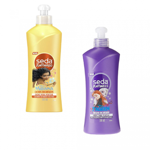 Creme para Pentear Infantil Seda Juntinhos Disney 300ml