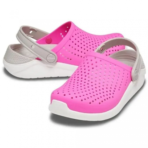 Crocs Infantil Literide Rosa