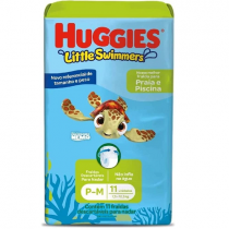 Fralda Huggies Little Swimmers P/M 11 Unidades