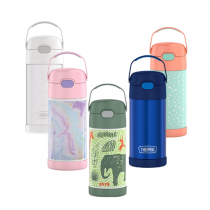 Garrafa THERMOS Funtainer Infantil de Aço Inoxidável 355ml com até 30% OFF