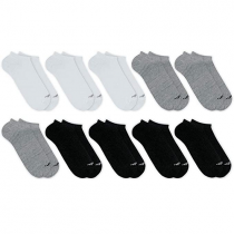 Kit 10 Meias Invisível Algodão Mash (28 ao 38)