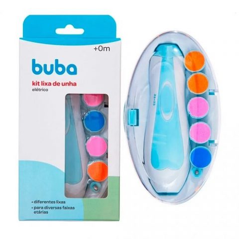 Kit Lixa De Unha Elétrico Buba