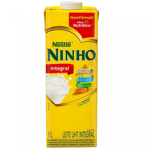 Leite Integral UHT Ninho 1L