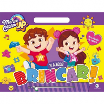 Livro de Colorir Maria Clara e JP Vamos brincar!