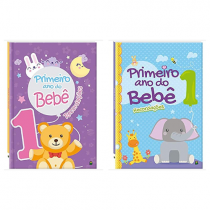Livro de Recordação Primeiro Ano do Bebê