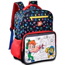 Mochila Grande de Costas Gato Galáctico Clio