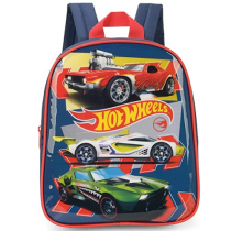 Mochila Infantil Escolar Hot Wheels Luxcel