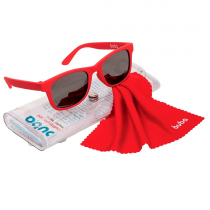Óculos De Sol Baby Vermelho Buba