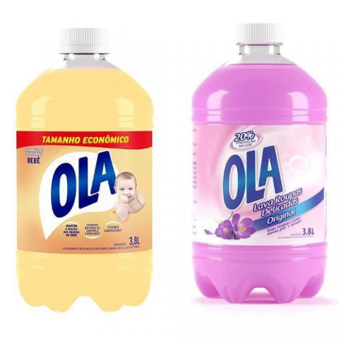 Sabão Líquido Ola Roupas Finas e Delicadas 3,8L