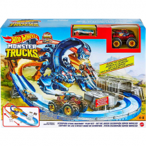 Pista Hot Wheels Monster Trucks Ataque do Escorpião