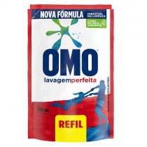Refil Sabão Líquido Omo Lavagem Perfeita 900ml