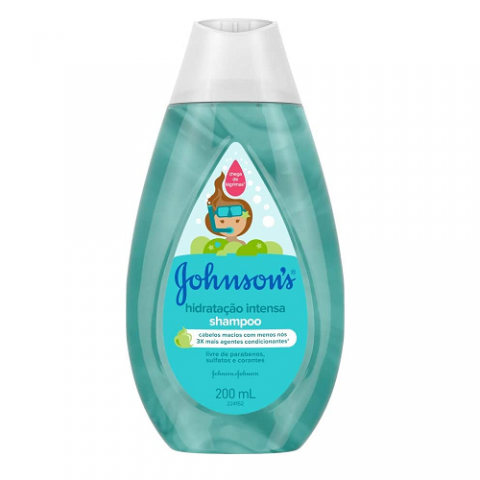 Shampoo Johnson’s Baby Hidratação Intensa 200ml