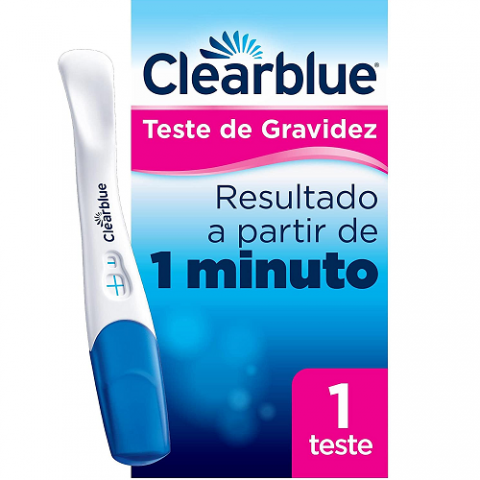 Teste de Gravidez Clearblue Detecção Rápida