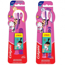 Escova de Dente Infantil Colgate Smiles Agnes e Fluffy